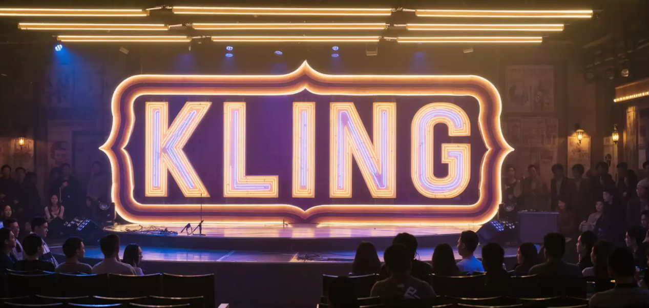 Kling character reference from multiple angles with a text scene